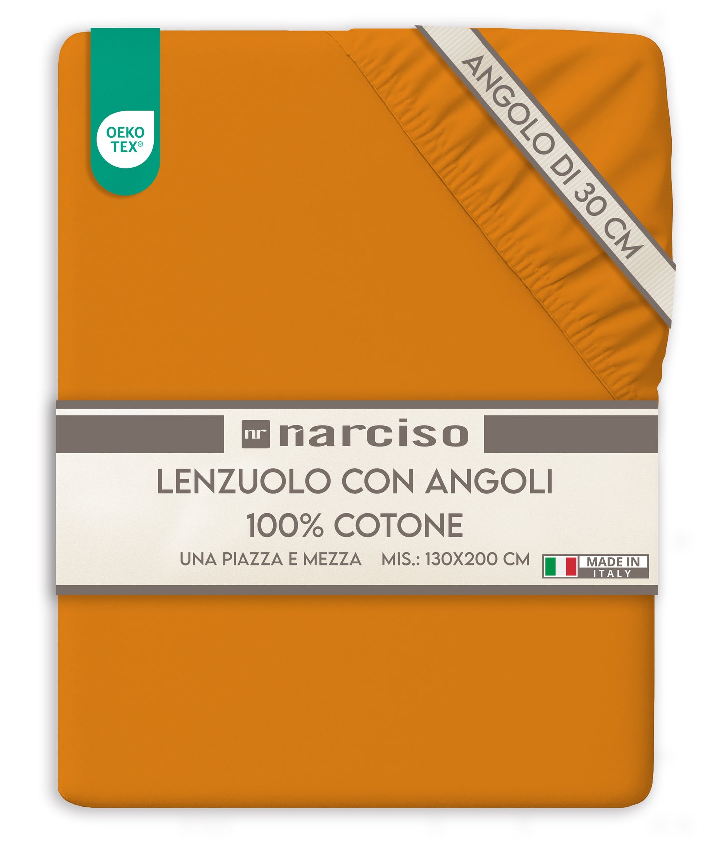 Fibre Milano – Lenzuolo con Angoli Comfort in Cotone