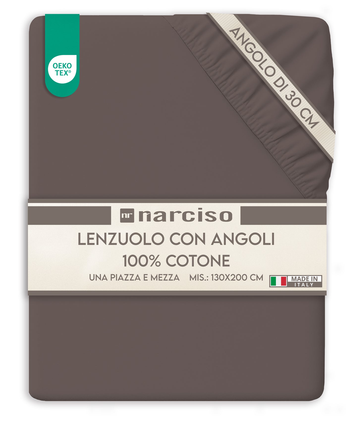 Fibre Milano – Lenzuolo con Angoli Comfort in Cotone
