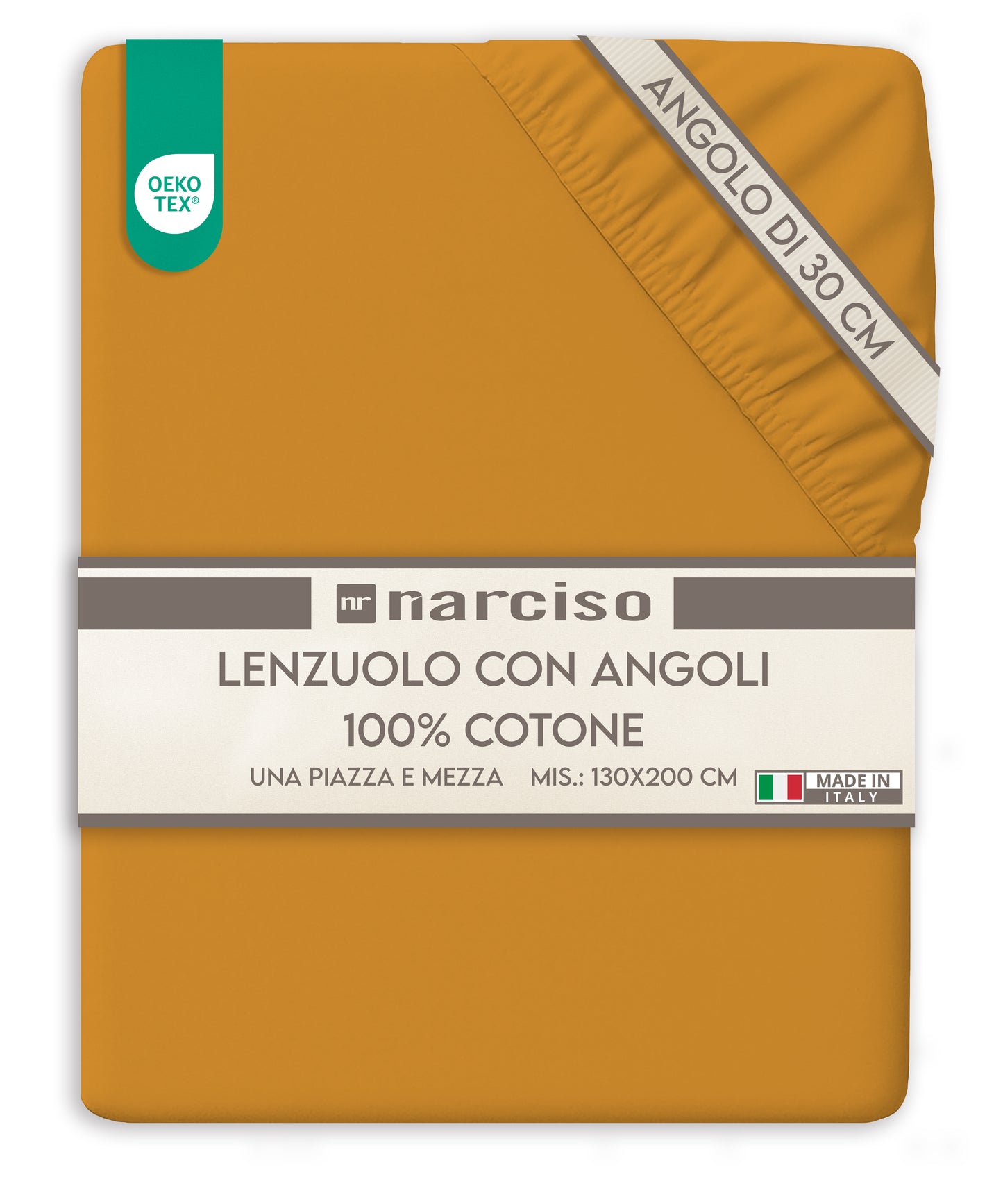 Fibre Milano – Lenzuolo con Angoli Comfort in Cotone