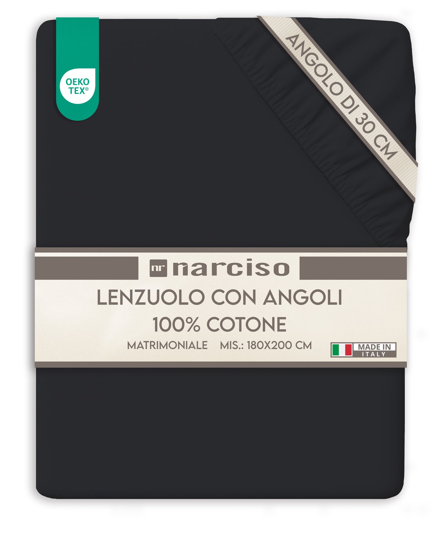 Fibre Milano – Lenzuolo con Angoli Comfort in Cotone