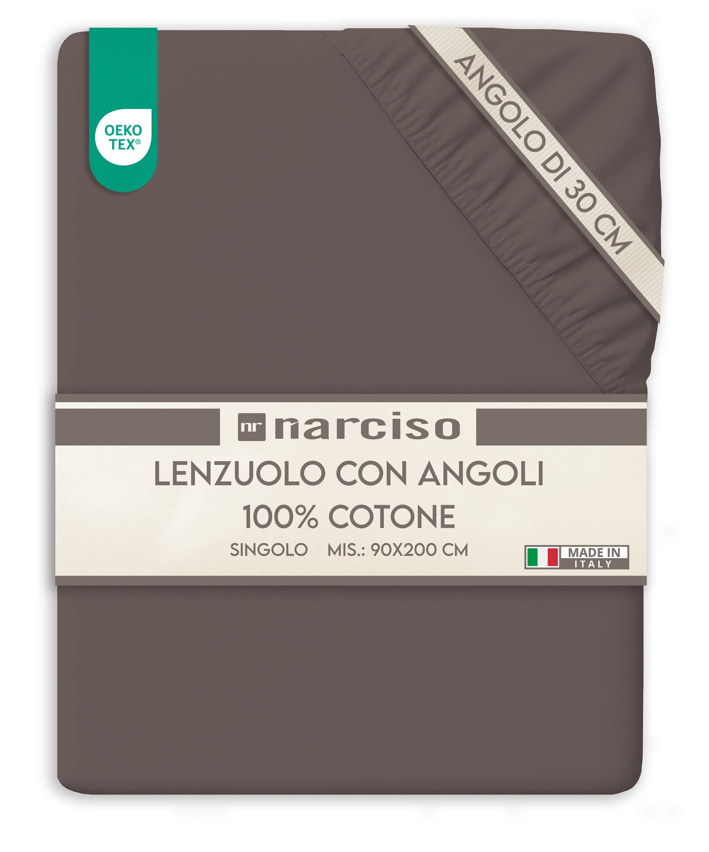 Fibre Milano – Lenzuolo con Angoli Comfort in Cotone